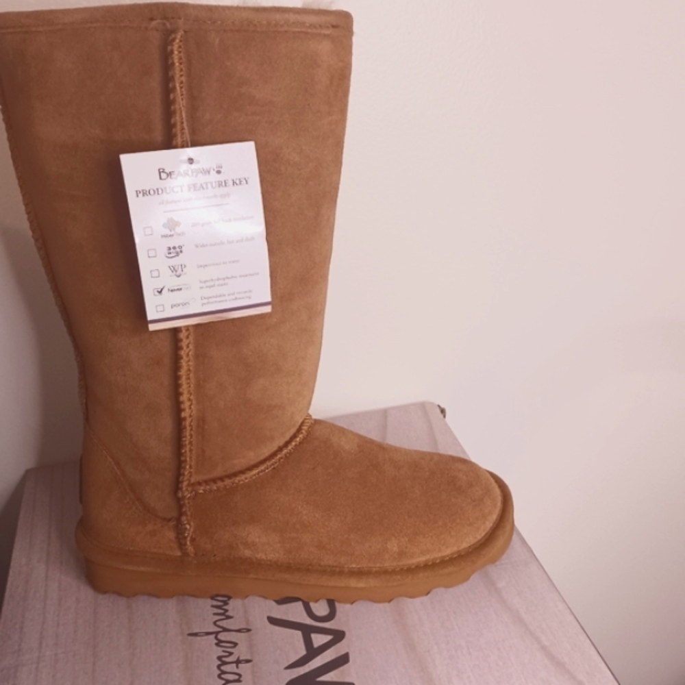 BearPaw Sheepskin Boots NWT